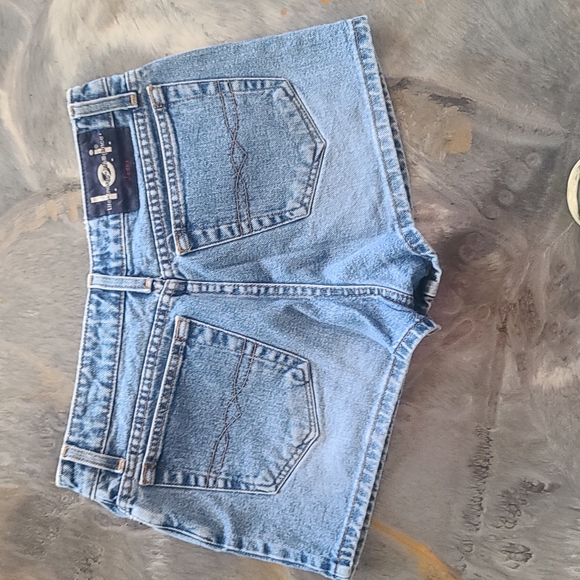 Vintage L.E.I. Denim Jean High Rise Shorts Women' 7 - Picture 3 of 7